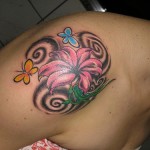 Flower-Butterfly-Tattoos-8
