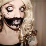 Girl-Face-Horrible-Skull-Tattoo-4