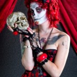 Girl-Face-Horrible-Skull-Tattoo-5