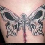 Girly-Butterfly-Skull-Tattoos-7