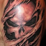 Horrifying-Skull-Tattoo-8