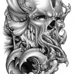 Idea Skull Tattoo