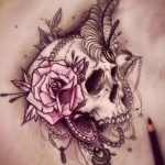 Idea Skull Tattoo