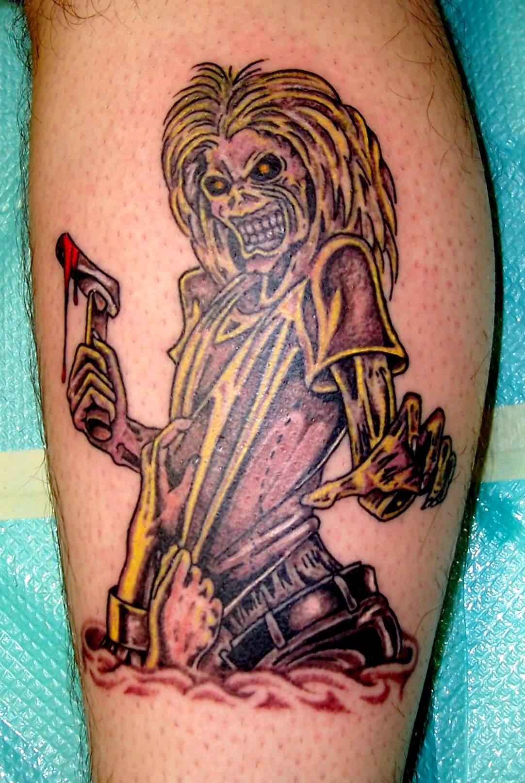 Iron Maiden fans we have a few tattoo designs just for you
