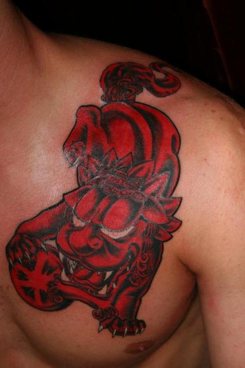 Japenese-Fu-Dog-And-Lion-Tattoos6