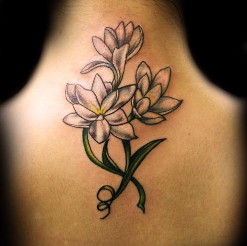 Simple Flower Tattoos