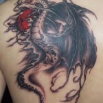 Tribal-Dragon-Tattoos-2