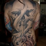 Tribal-Skull-back-Tattoos-8
