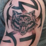 Tribal-Wolf-Tattoos-2
