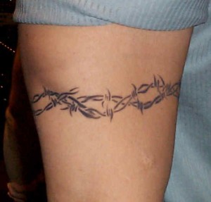 Barbed Wire Tattoos