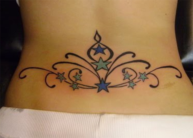Amazing Girls Lower Back Tattoo Ideas